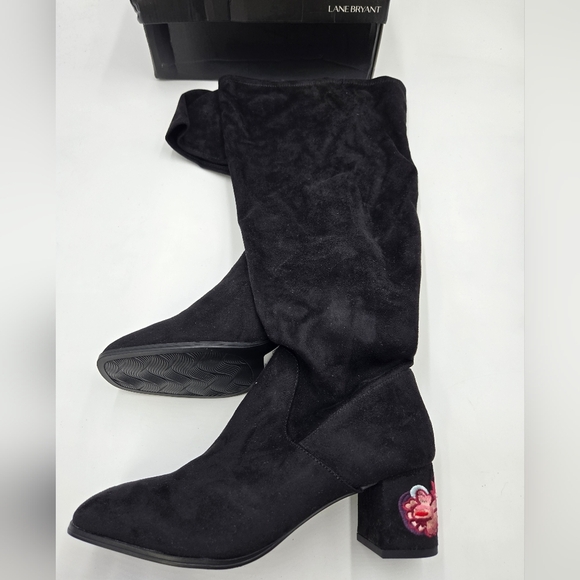 Lane Bryant Knee High Boots Size 10 W - Picture 1 of 9